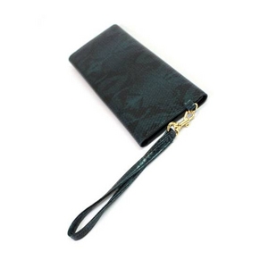 MARC BY MARC JACOBS(マークバイマークジェイコブス) 長財布 Python Punk Wallet パイソン ダークグリーン 95792 2009新作