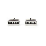 Cuffs(カフスボタン) カフリンクス カミソリ・剃刀 Razor Blade Cufflinks 2009新作