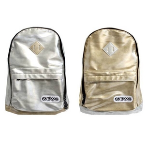 OUTDOOR（アウトドア） デイバッグ リュックサック シャイニング PU 12429189-シルバー（63）