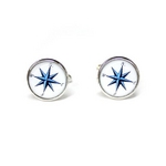 Cuffs カフスボタン カフリンクスコンパスカフス Compass point Cufflinks