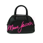 MARC BY MARC JACOBS（マークバイマークジェイコブス） MMJ 111123MJ Bowler Bag ボーリングバッグピンク ブラック×ピンク