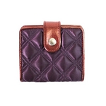MARC BY MARC JACOBS（マークバイマークジェイコブス） 2つ折り財布 サテンスナップ 50362 ダークパープル S08QUILTED