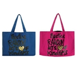 KITSON（キットソン） グラフィックロゴプリント トートバッグDRAWSTRING KHB0148 KHB0150 ピンク（KHB0148）