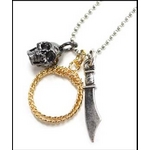 MARC BY MARC JACOBS（マークバイマークジェイコブス） Charm Necklace ネックレス バリエーション Pirate Ship 96816