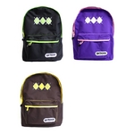 OUTDOOR（アウトドア） 12439290アーガイルアップリケ デイパック リュックサック パープル （40）