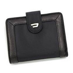 DIESEL（ディーゼル） XG79 PR524 H1645 2つ折り小銭入れ 財布 BLACK/PEWTER