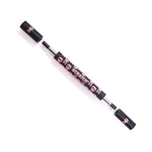 ラバーグリップスクラッチ（益若つばさちゃんデザイン・スカル柄）