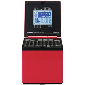 キングジム ラベルライター テプラ PRO SR600 レッド