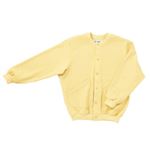 5100 スクエアニット室内着(えりなし前開きタイプ) クリーム L