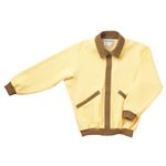 5101 スクエアニット室内着(えり付前開きタイプ) クリーム M