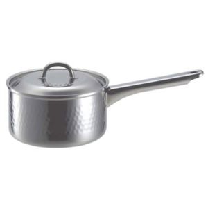 ヨシカワ 本職の逸品 槌目入り片手鍋 16cm YH8501