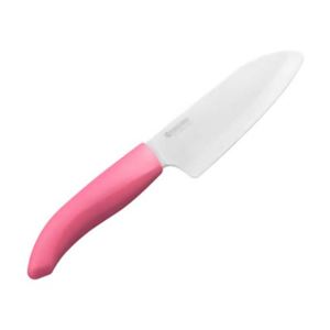 京セラ ピンクキッチンシリーズ セラミックナイフ 三徳タイプ FKR-140PK