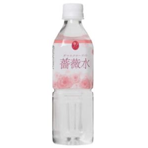 ダマスクローズの薔薇水 500ml*24本