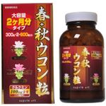 サプリアート 春+秋ウコン粒 大容量 600粒