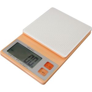 ドリテック デジタルスケール プチスリム 2kg オレンジ KS-232OR