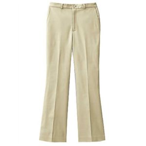 骨盤サポートストレッチブーツカットパンツ ベージュL72