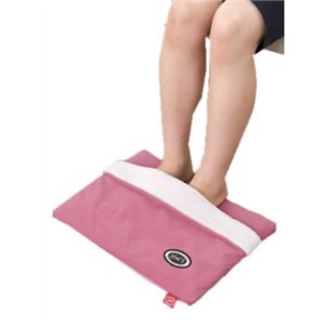電気いらずのぬくぬくレッグマット 足袋タイプ ピンク