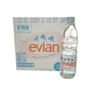 エビアン ペットボトル 1.5L*12本 (正規輸入品)