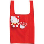 ハローキティぬいぐるみエコバッグ レッド