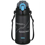 サーモス 真空断熱2ウェイボトル 0.83L／0.8L ブラック FES-800W BK