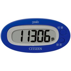 シチズン デジタル歩数計 peb(ペブ) TW310-BL ブルー