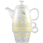 Shinzi Katoh Tea For Two ティーポット&カップ2個組 Feeling C201