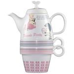 Shinzi Katoh Tea For Two ティーポット&カップ2個組 Friends C209