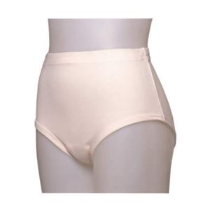 元気いきいき 軽失禁用吸水ショーツ 身生地綿100%タイプ(M)白