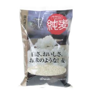 はくばく 純麦(国内産大麦) 600g 【7セット】