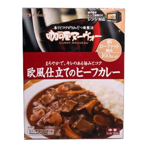 カリーヌーヴォー 新ローファット製法 欧風仕立てのビーフカレー 中辛 1人分 【14セット】