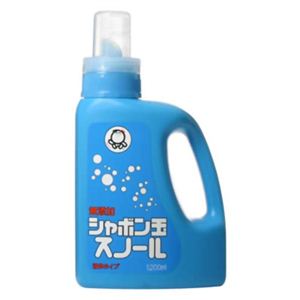 無添加シャボン玉スノール 液体タイプ 1200ml 【3セット】