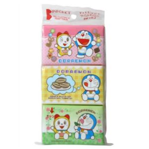 ポケットティシュ ドラえもん 6P 【25セット】