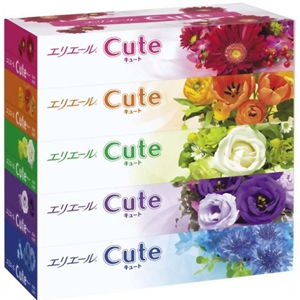 エリエール ティシュー キュート 320枚(160組)*5P 【20セット】