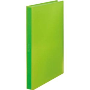 キングジム 取扱説明書ファイル(透明) 2632TH A4タテ型 黄緑 【5セット】