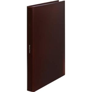 キングジム 取扱説明書ファイル(透明) 2632TH A4タテ型 茶 【5セット】