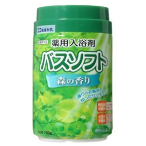 薬用入浴剤バスソフト 森の香り 【10セット】