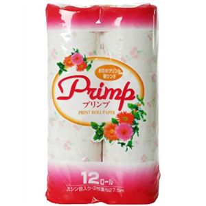 プリンプ プリントロールペーパー 香り付 12R(ダブル) 【5セット】