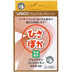 ユニコ ホットゲルE ひざぽか 12包入 【3セット】