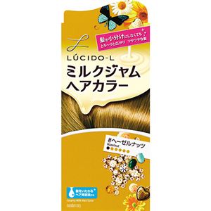 ルシードエル ミルクジャムヘアカラー ヘーゼルナッツ 【7セット】