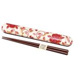 布貼 18.0箸箱セット 赤絵 【2セット】