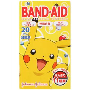 バンドエイド 防水テープ ポケットモンスター 20枚入 【10セット】