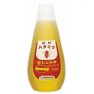 レンゲ印 純粋ハチミツ 500g 【3セット】