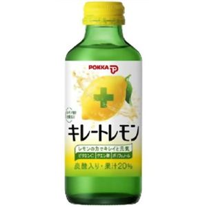 ポッカ キレートレモン 炭酸入り 155ml*6本 【4セット】