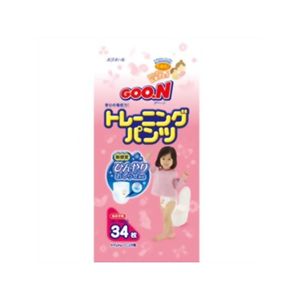 グーン トレーニングパンツ 女の子用(9-14kg) 34枚入 【2セット】