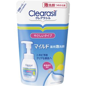 クレアラシル 薬用泡洗顔フォーム 180ml 詰替用 【5セット】