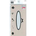 ティッシュボックスカバーtiti バイカラーコスメ 【6セット】