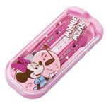 サーモス ランチトリオセット ディズニー ミニー スプーン・フォーク・ハシ ピンク CPD-165DS P 【2セット】