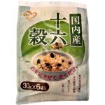 日本精麦 国内産 十六穀 30g*6袋 【3セット】