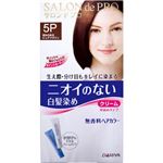 サロンドプロ 無香料ヘアカラー 早染めクリーム5P(深みのあるピュアブラウン) 【3セット】