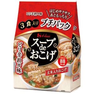 スープdeおこげ プチパック ピリ辛担々味 3食入 【17セット】